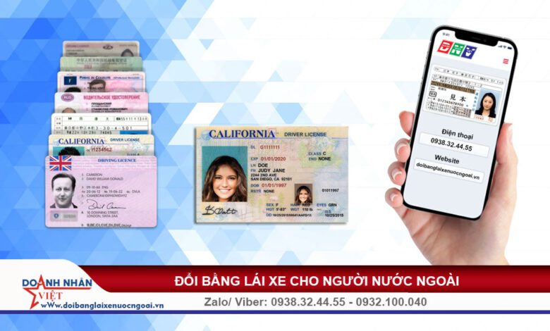 Người nước ngoài có được lái xe ở Việt Nam