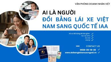 Ai là người đổi bằng lái xe Việt Nam sang quốc tế IAA