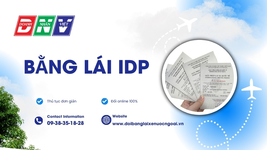 Bằng lái IDP