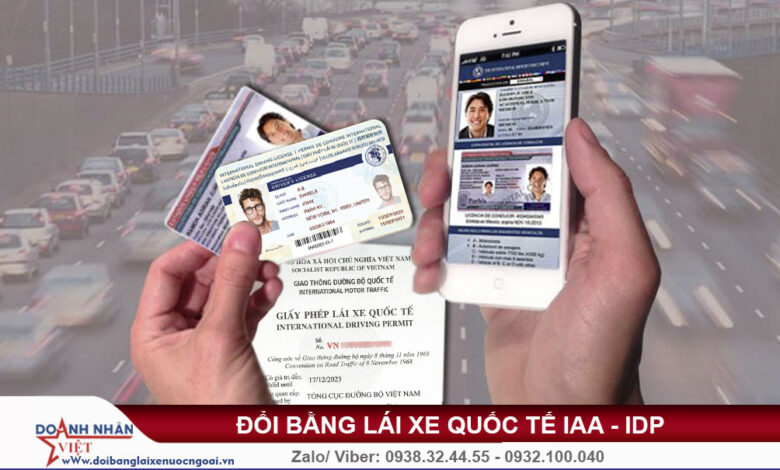 Bằng lái xe B2 quốc tế