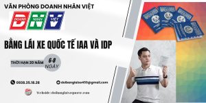 Bằng lái xe quốc tế IAA và IDP