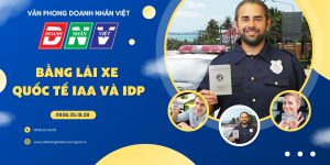 Bằng lái xe quốc tế IAA và IDP