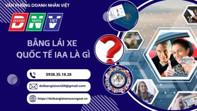 Bằng lái xe quốc tế IAA là gì ?