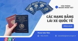 Các hạng bằng lái xe quốc tế