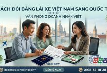 Cách đổi bằng lái xe Việt Nam sang quốc tế