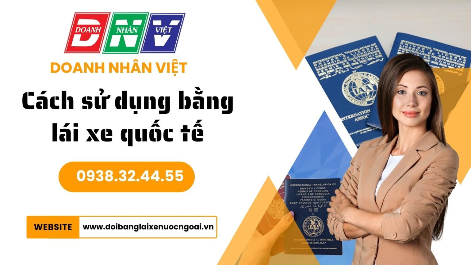 Cách sử dụng bằng lái xe quốc tế