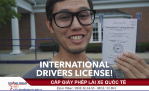 Cấp giấy phép lái xe quốc tế
