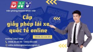Cấp giấy phép lái xe quốc tế online