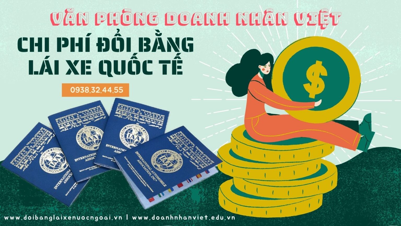 Chi phí đổi bằng lái xe quốc tế