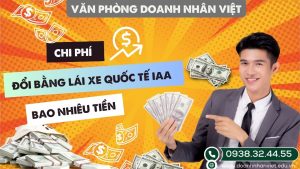 Phí đổi bằng lái xe quốc tế IAA