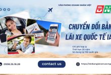 Chuyển đổi bằng lái xe quốc tế IAA