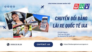 Chuyển đổi bằng lái xe quốc tế IAA