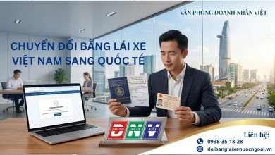 Chuyển đổi bằng lái xe Việt Nam sang quốc tế
