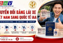 Chuyển đổi bằng lái xe Việt Nam sang quốc tế IAA