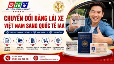 Chuyển đổi bằng lái xe Việt Nam sang quốc tế IAA