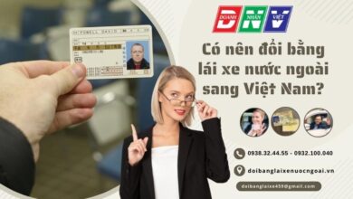 Có nên đổi bằng lái xe nước ngoài sang Việt Nam
