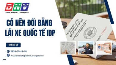 Có nên đổi bằng lái xe quốc tế IDP