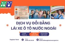 Dịch vụ đổi bằng lái xe ô tô nước ngoài