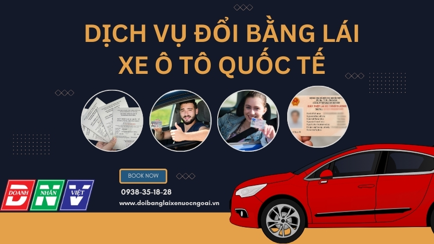 Dịch vụ đổi bằng lái xe ô tô quốc tế