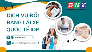 Dịch vụ đổi bằng lái xe quốc tế IDP