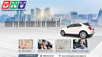 Dịch vụ đổi bằng lái xe quốc tế
