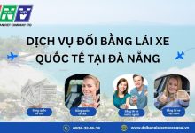 Dịch vụ đổi bằng lái xe quốc tế tại Đà Nẵng