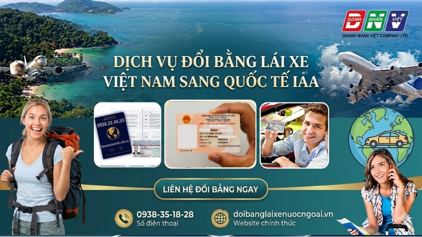 Dịch vụ đổi bằng lái xe Việt Nam sang quốc tế IAA