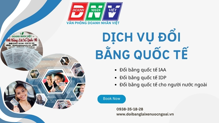 Dịch vụ đổi bằng quốc tế