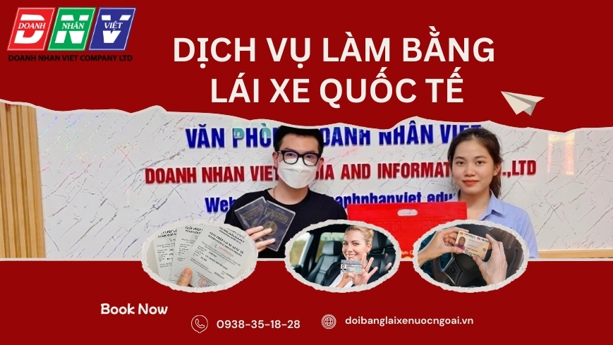 Dịch vụ làm bằng lái xe quốc tế
