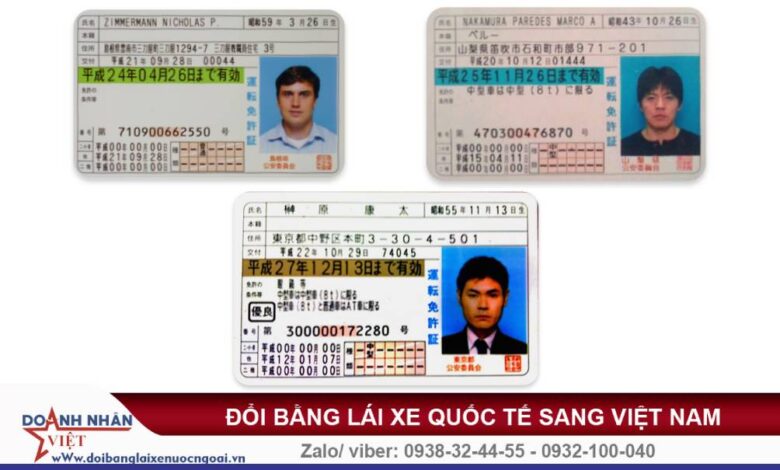 Đổi bằng AT Nhật sang Việt Nam