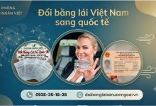 Đổi bằng lái Việt Nam sang quốc tế