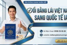 Đổi bằng lái Việt Nam sang quốc tế IAA