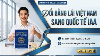 Đổi bằng lái Việt Nam sang quốc tế IAA