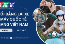 Đổi bằng lái xe máy quốc tế sang Việt Nam