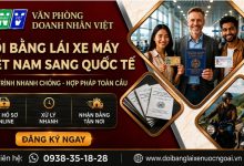 Đổi bằng lái xe máy Việt Nam sang quốc tế