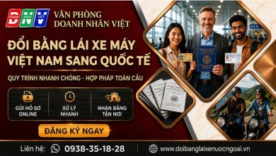 Đổi bằng lái xe máy Việt Nam sang quốc tế