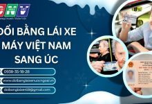 Đổi bằng lái xe máy Việt Nam sang Úc