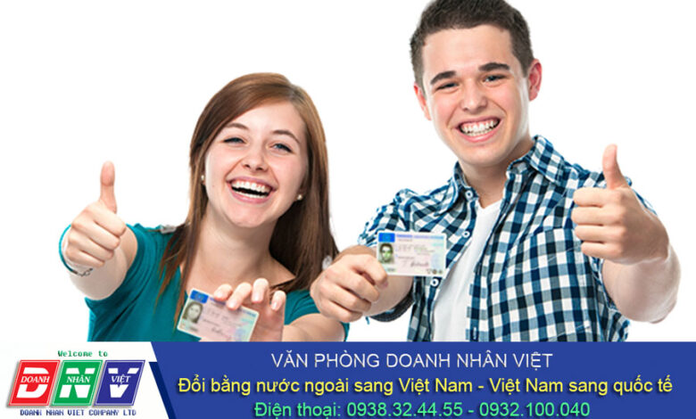 Đổi bằng lái xe nước ngoài sang Việt Nam