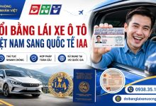 Đổi bằng lái xe ô tô Việt Nam sang quốc tế IAA