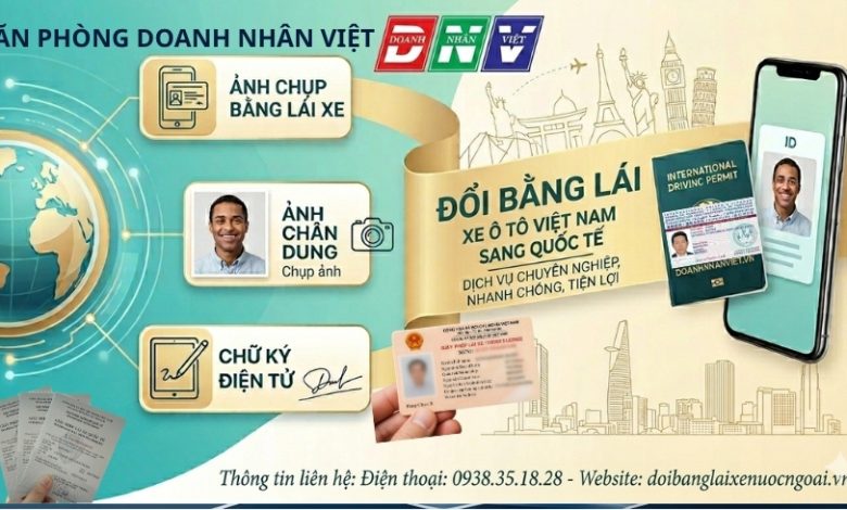 Đổi bằng lái xe ô tô Việt Nam sang quốc tế