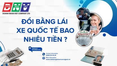 Đổi bằng lái xe quốc tế bao nhiêu tiền