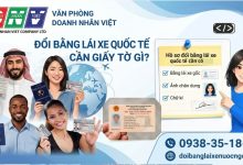 Đổi bằng lái xe quốc tế cần giấy tờ gì