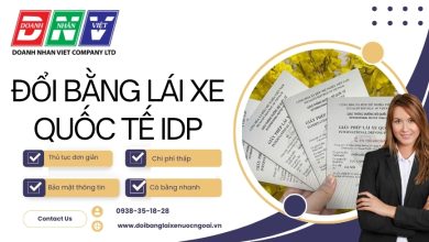 Đổi bằng lái xe quốc tế IDP