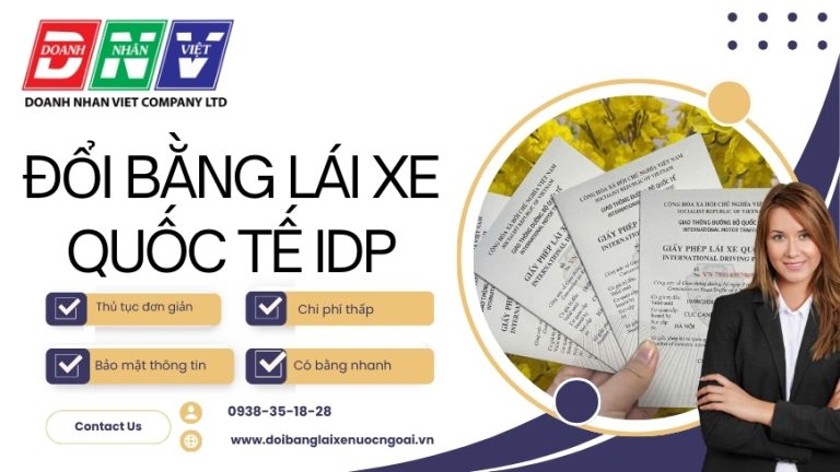 Đổi bằng lái xe quốc tế IDP