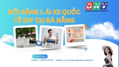 Đổi bằng lái xe quốc tế IDP tại Đà Nẵng