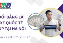 Đổi bằng lái xe quốc tế IDP tại Hà Nội