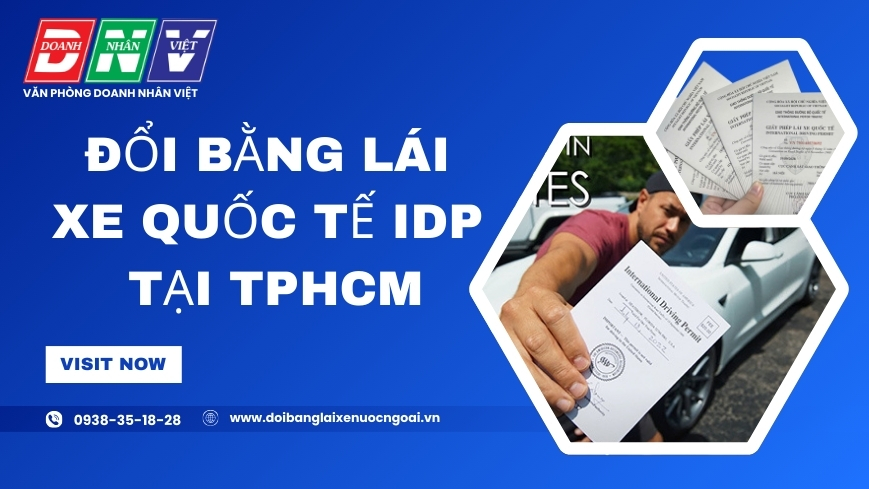 Đổi bằng lái xe quốc tế IDP tại TPHCM