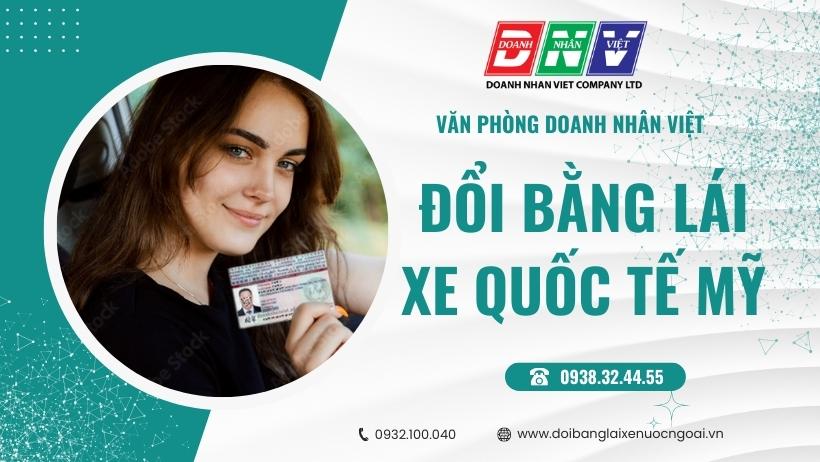 Đổi bằng lái xe quốc tế Mỹ