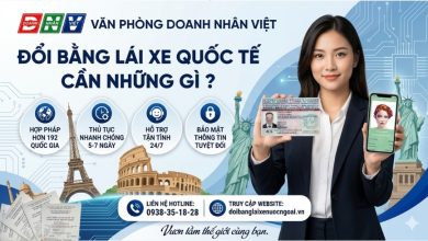 Đổi bằng lái xe quốc tế cần những gì ?