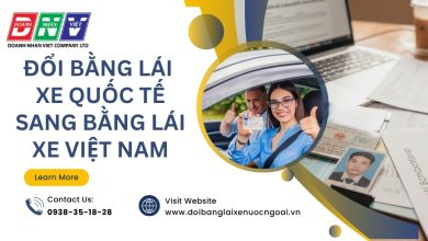 Đổi bằng lái xe quốc tế sang bằng lái xe Việt Nam